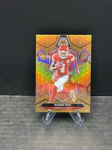 2024 Panini NFL Mosaico Fútbol Rashee Arroz Panal Prizm SSP Estuche Hit Chiefs - Imagen 1 de 2