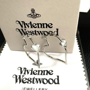 Vivienne Westwood earrings silver Japan Import Rare - Picture 1 of 6