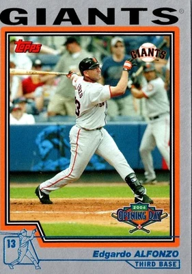 2003 Topps Tribute Contemporary Edgardo Alfonzo #2 San Francisco Giants - Image 1 of 2