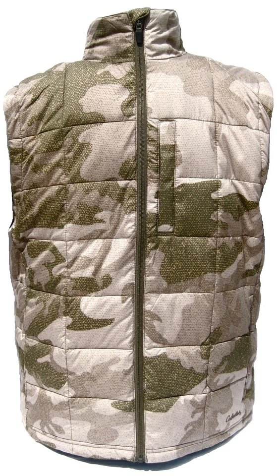 Cabela's Men's Ultra-Pack Prima-loft Series Down Outfitter Camo Hunting Vest  - Image 1 of 4