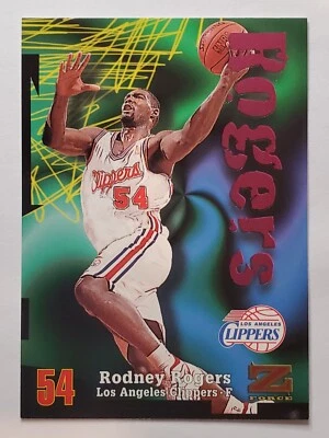 1997-98 Z-Force ~ #54 Rodney Rogers ~ LOS ANGELES CLIPPERS 🔥🔥🏀🏀👀👀🔥🔥 - Image 1 of 2