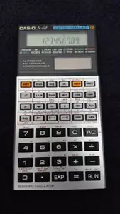 Vintage Casio Fx-61F Electric Formula A27 Calculator Cover tested from Japan - Picture 1 of 9