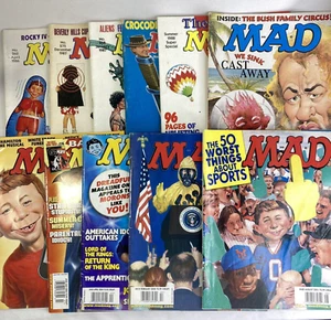 MAD Magazin Konvolut 11 Ausgaben verschiedene Jahre von 1988 bis 2014 - Bild 1 von 24