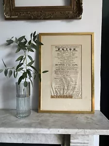 1824 Royal theatre Covent Garden- Theatre Bill- Pride Shall Have A Fall - Picture 1 of 8