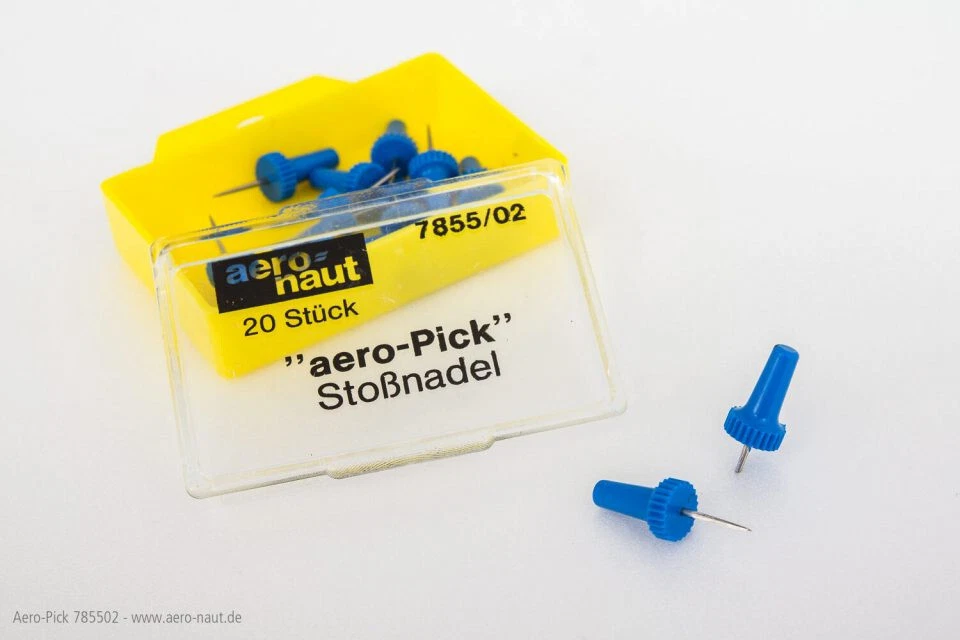 aero-pick Stossnadeln Stecknadeln für Modellbauer Aeronaut VE=20 Stück 785502 - Bild 1 von 1