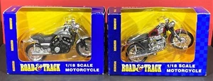 🏍️(2) Maisto Road and Track 1/18 Scale Motorcycles *NEW*🏍️ - Picture 1 of 6