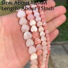Natural Pink Shell Heart Star Round Loose Spacer Beads for Jewelry Making 15''