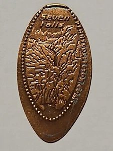 Seven Falls Colorado Springs, Colorado Elongated Pressed Penny - Picture 1 of 1
