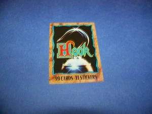 Tarjeta coleccionable de película Hook #1 1991 - Imagen 1 de 2