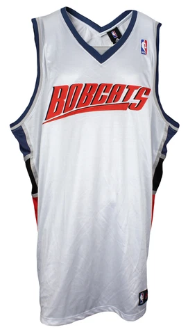 Adidas NBA Basketball Men's Charlotte Bobcats Blank Jersey - White Cover