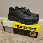 Fila Men's Memory Workshift SR Non Slip Resistant Work Shoes Size 11