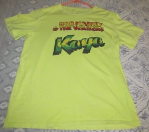 Bob Marley and the Wailers t-shirt American Eagle 2019 Medium Kaya logo Rasta - Picture 1 of 3