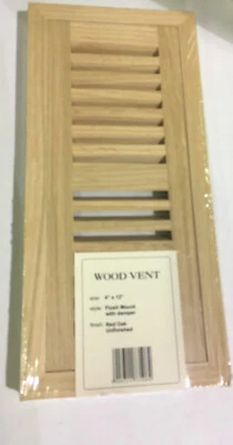 Ventilação para piso de carvalho vermelho 4 x 12 - Imagem 1 de 2