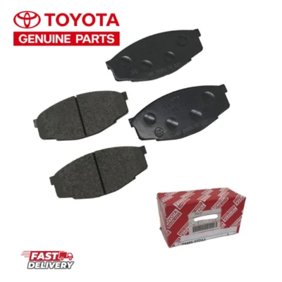 Juego de pastillas de freno de disco delanteras 2x2/RWD 1985-1995 NUEVO GENUINO OEM camioneta Toyota Foto 1 de 2