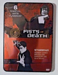 Fists of Death (DVD) 6 Martial Arts Classic - Tin Case Collector's Edition - NEW - Imagen 1 de 2