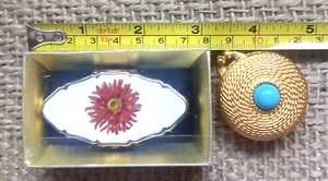 Vintage Stratton Lipview Lipstick Holder With Mirror + Estee Lauder Compact - Picture 1 of 9