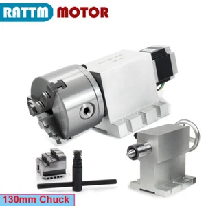 Testa Divisatrice CNC Rotante 4° Asse Gapless Riduttore Armonico Cambio Mandrino 130mm - Foto 1 di 7