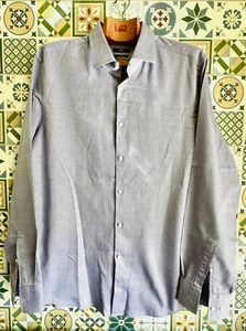 Hugo Boss Camisa Jenno Slim Fit Sastre Lavanda 43/17 Cuello Manga Larga - Imagen 1 de 10