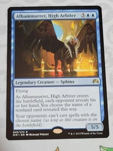 C3021 MAGIC MTG ORIGINS ALHAMMARRET HIGH ARBITER RARE NM - Picture 1 of 12