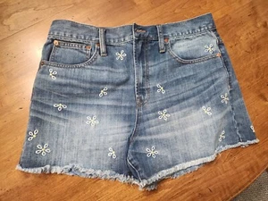 Madewell Brand / Girls Designer Jeans Shorts / Excellent Used Condition - Picture 1 of 3