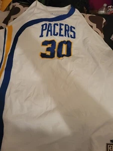 Camiseta deportiva Mitchell & Ness Indiana Pacers George McGinnis de la NBA talla 60 4XL - Imagen 1 de 2