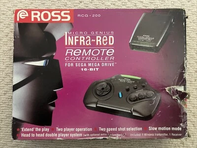 Ross RCG200 Micro Genius Infra Red Remote Controller for Sega Megadrive Retro - Image 1 of 4
