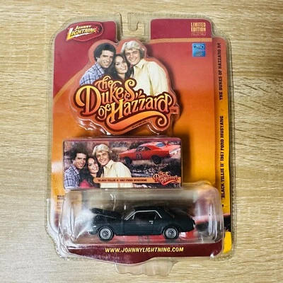 Black Tillie 2 II 1967 Ford Mustang The Dukes of Hazzard Johnny Lightning - Image 1 of 4