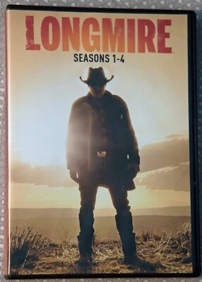 Longmire Seasons 1 to 4, a 10 DVD Box Set Robert Taylor & Katee Sackhoff - Image 1 of 4