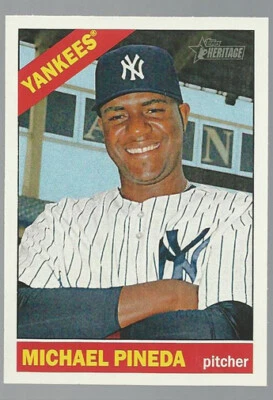 2015 Topps Heritage #160 Michael Pineda - NM - Image 1 of 2