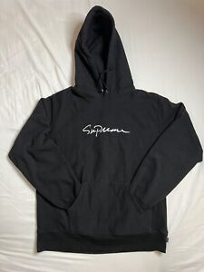Supreme Black Cotton Hoodies & Sweatshirts for Men for Sale | Shop 