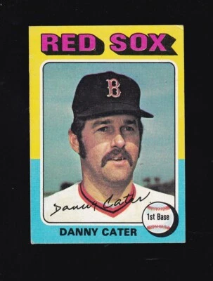1975 Topps Mini Danny Cater #645 Boston Red Sox - Image 1 of 2