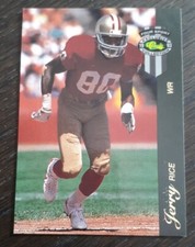 1993 Classic 4Sport McDonalds Jerry Rice Football CARD #10