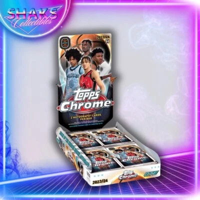 2023-24 Topps Chrome Overtime Elite Basketball Hobby Box