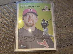 2023 Topps Chrome Platinum Anniversary #401 Jeff Bagwell Nmmt - Picture 1 of 3