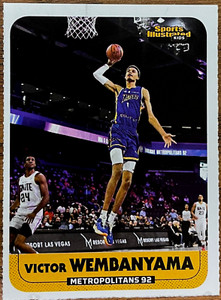 Victor Wembanyama 2023 Sports Illustrated for Kids Basketball RC Rookie Card QTY