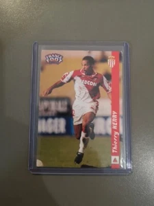 Thierry Henry As Monaco Carte Foot D1 98 99 France Foot - Picture 1 of 11