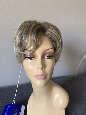 Peluca René de París Alexander C. BETHANY Corta Pixie Encaje Frontal, Rubia Frosti Foto 1 de 4