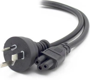 2m Power Cable Cord AU 3 Pin to Clover leaf Plug IEC C5 for Notebook, Laptop - Picture 1 of 1