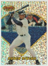 1996 Bowman Bowman's Best Previews Atomic Refractor #BBP19 Ruben Rivera Yankees
