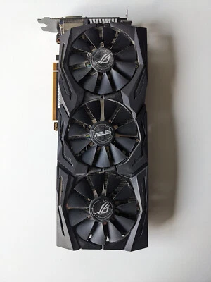 Used ASUS NVIDIA GeForce GTX 1080 Strix 8GB Graphics Card - Image 1 of 4