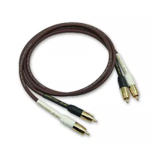 Analisi Cioccolato Ovale-In RCA Coppia Interconnessione 3,0M - Nuovo - Foto 1 di 1