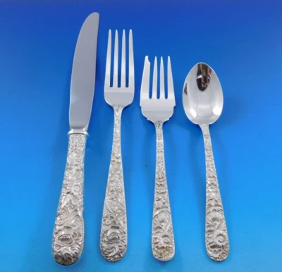 Repousse by Kirk Sterling Silver Regular Size Place Setting(s) 4-piece - Image 1 of 3