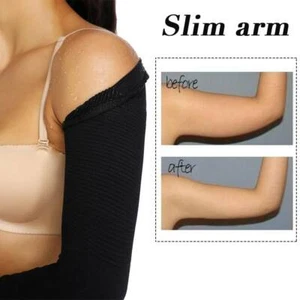 Women Upper Arm Slimmer Compression Slimming Body Shaper Shapewear Wrap - Picture 1 of 26