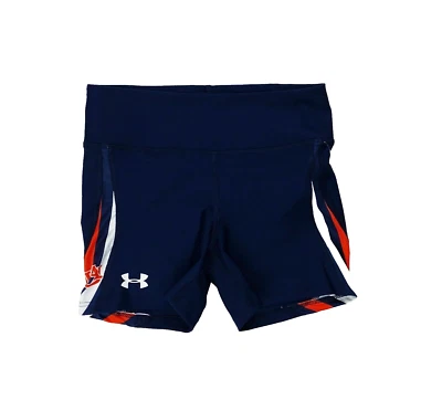 Under Armour Auburn Tigers Compression Short Women's S Navy Blue Workout Running - Image 1 of 2