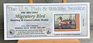 Mint #RW68A 2001 - 2002 US Federal Duck Stamp Purchased from Post Office - Picture 1 of 6