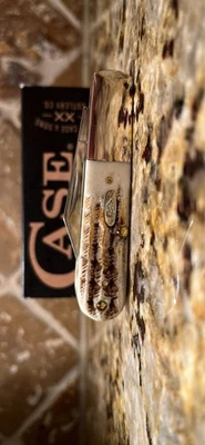 Faca de bolso Case XX Knives Barlow 6.5 BoneStag 65339 aço inoxidável - Imagem 1 de 4