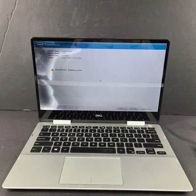 Dell Inspiron 13" Intel Core i5-8265U 1.60GHz 8GB 256GB Silver Laptop READ - Image 1 of 4