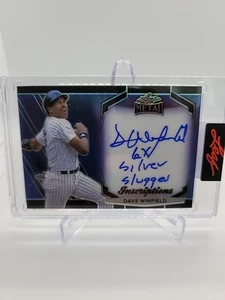 Dave Winfield Auto 2024 Leaf Metal Baseball Inscriptions 49/100 MI-DW1 - Picture 1 of 2