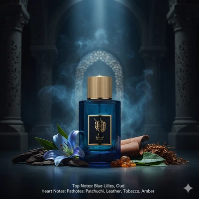 Ibraheem Al Qurashi Blue Oud Al Wafiah EDP 100ml PERFUME WOMEN MEN UNISEX
