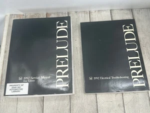 1992 Honda Prelude Electrical Troubleshooting Factory Repair Shop Service Manual - Picture 1 of 7